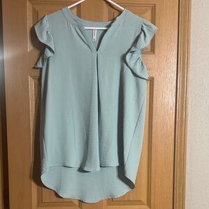 Zenana Teal Blouse